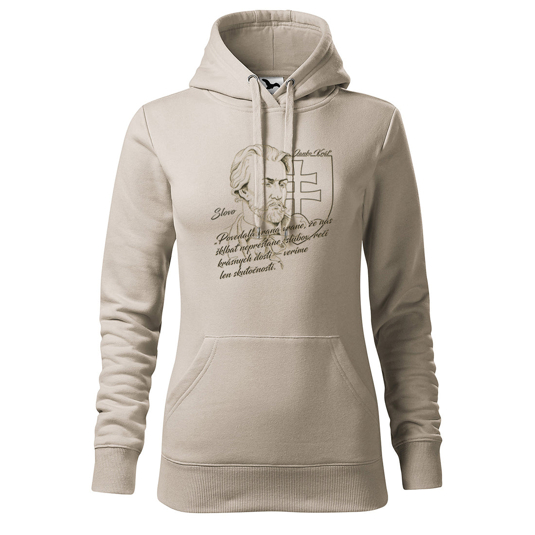 Dámska mikina s kapucňou – Janko Kráľ