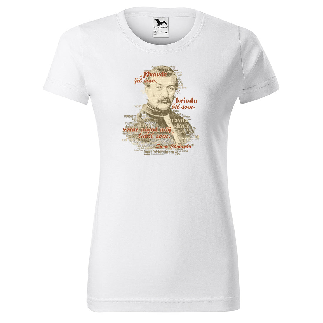 Dámske tričko – Samo Chalupka – PRAVDE ŽIL SOM