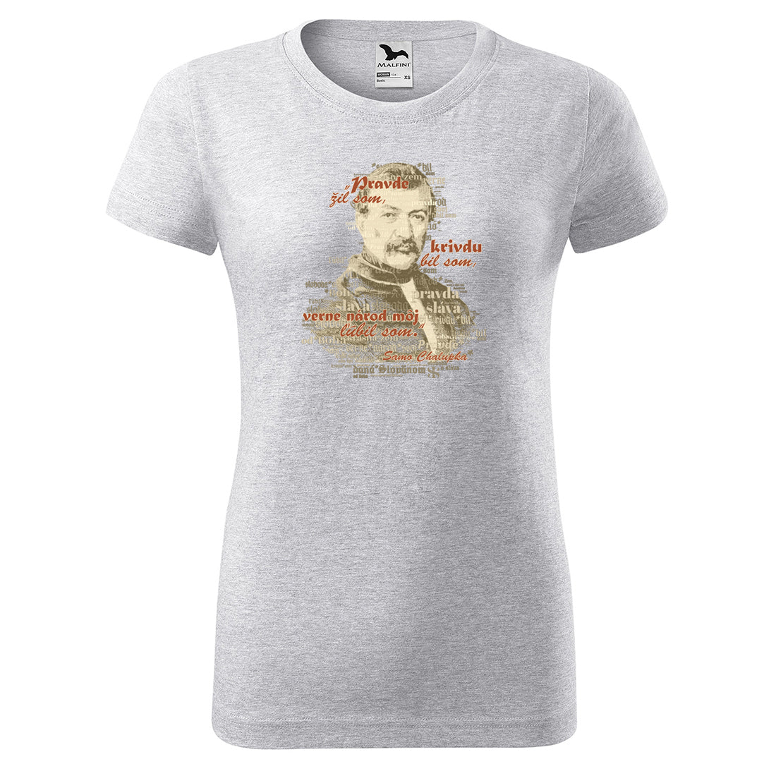 Dámske tričko – Samo Chalupka – PRAVDE ŽIL SOM