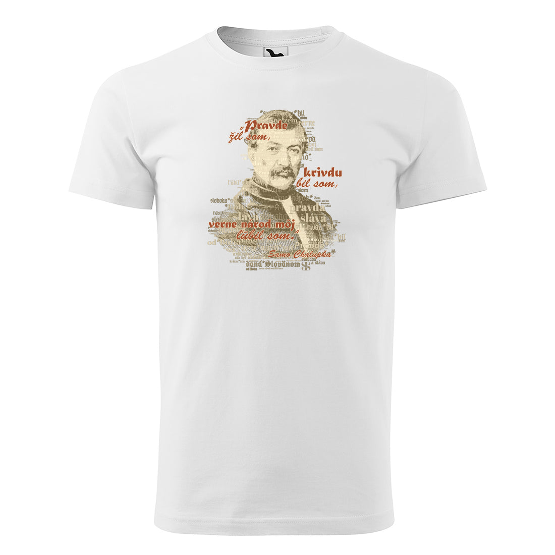 Pánske tričko – Samo Chalupka – PRAVDE ŽIL SOM