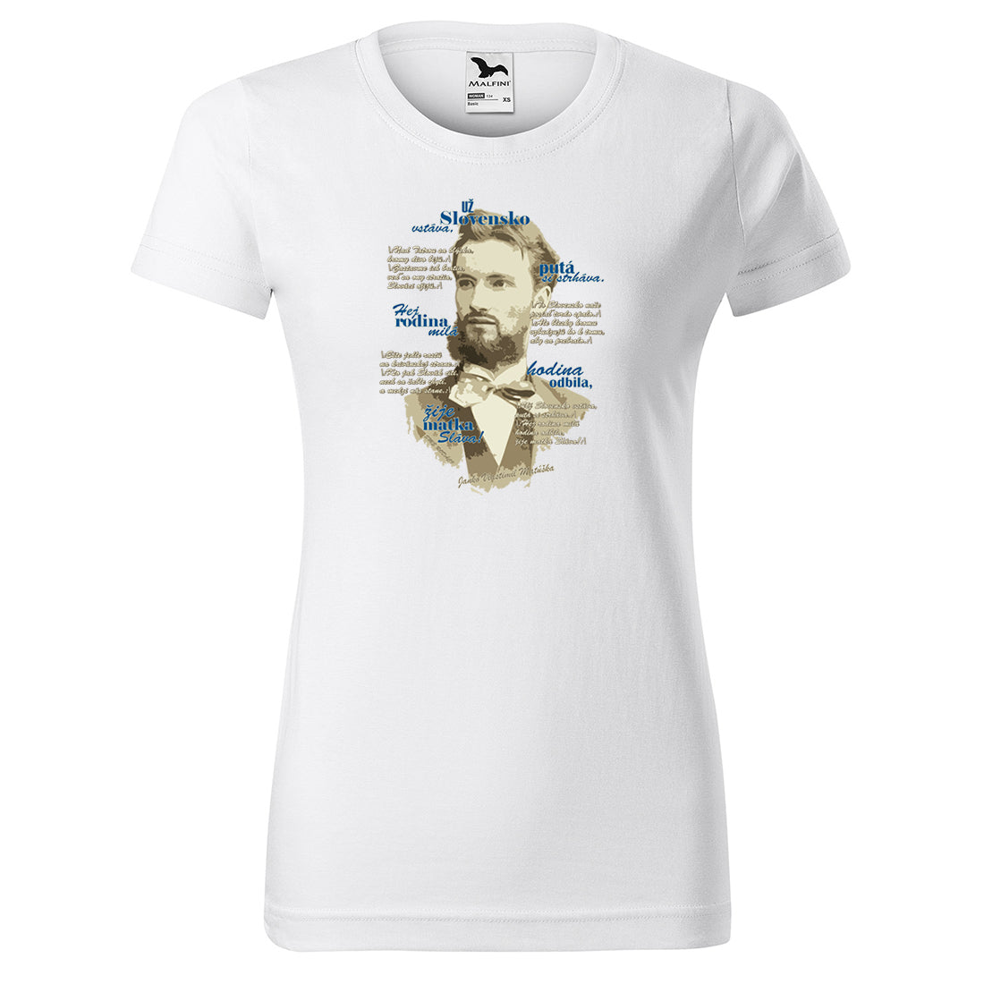Dámske tričko – Janko Vlastimil Matúška – NAD TATROU SA BLÝSKA