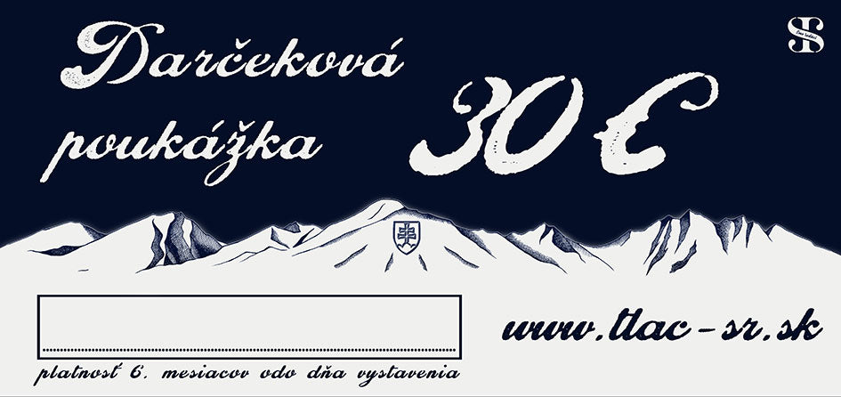 DARČEKOVÁ POUKÁŽKA