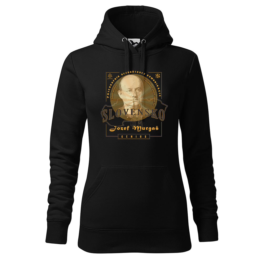 Dámska mikina s kapucňou – Jozef Murgaš
