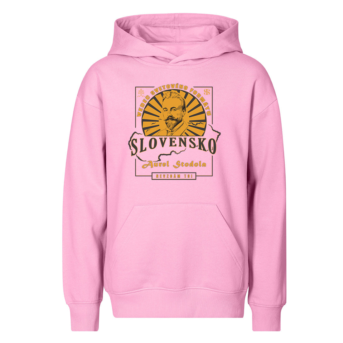 Detská mikina s kapucňou – Aurel Bohuslav Stodola