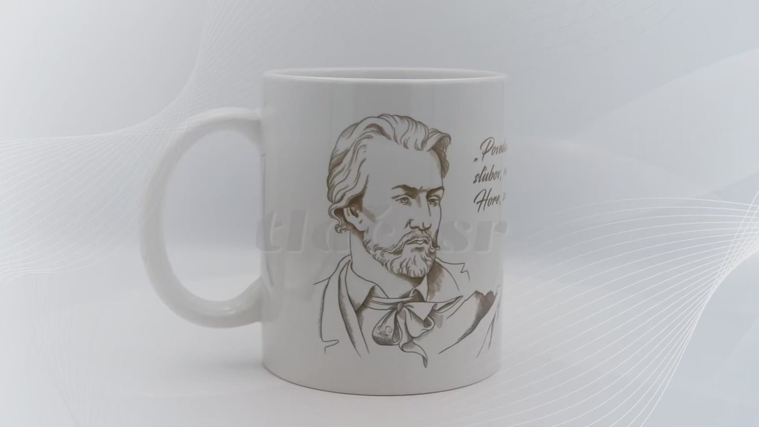 Keramický hrnček – Janko Kráľ