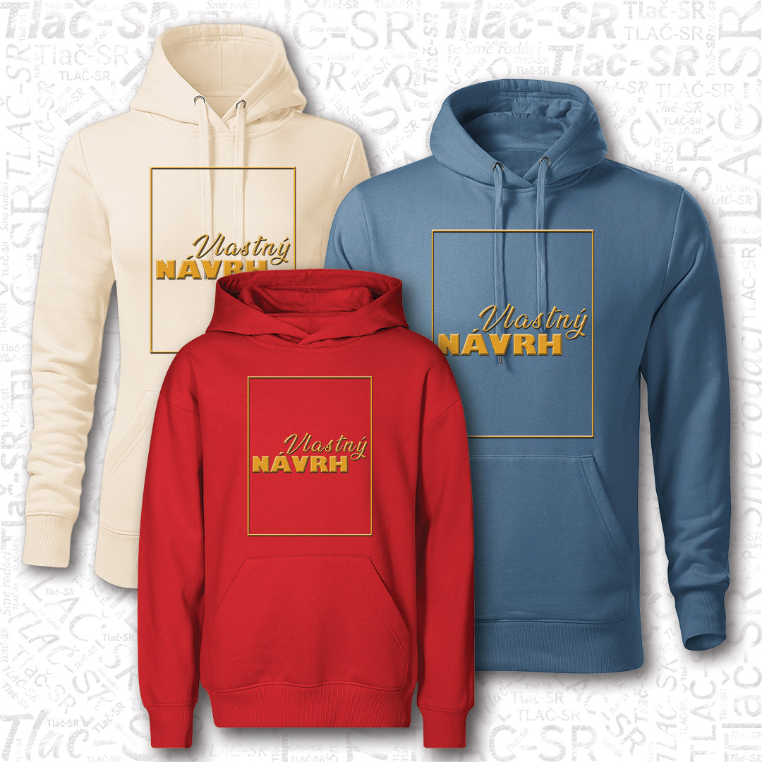 Mikiny- vlastný návrh