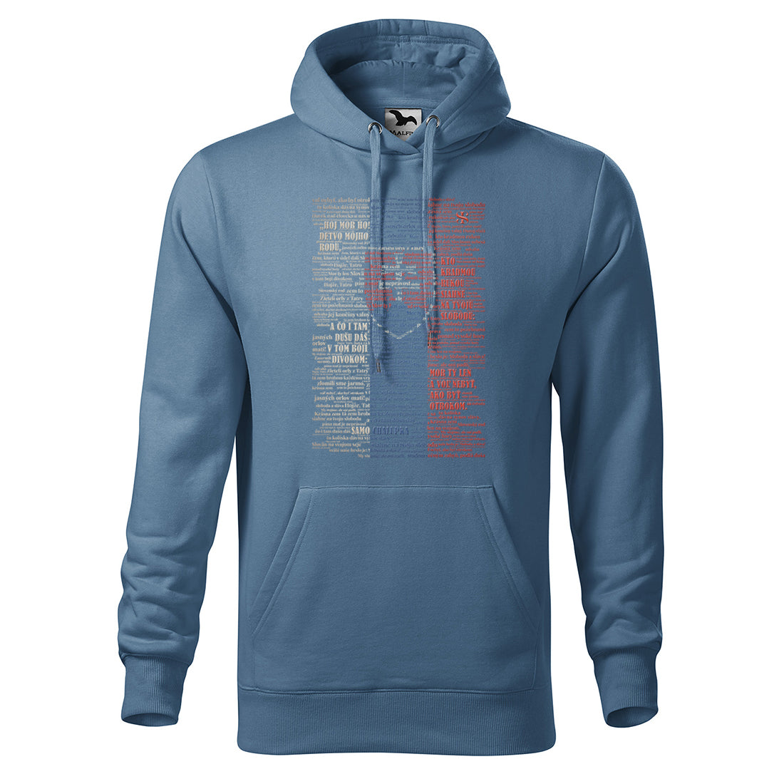 Pánska mikina – SLOVENSKA ZÁSTAVA – MOR HO!