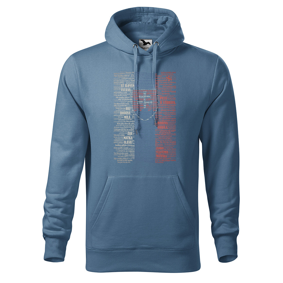 Pánska mikina – SLOVENSKÁ ZÁSTAVA – UŽ SLOVENSKO VSTÁVA
