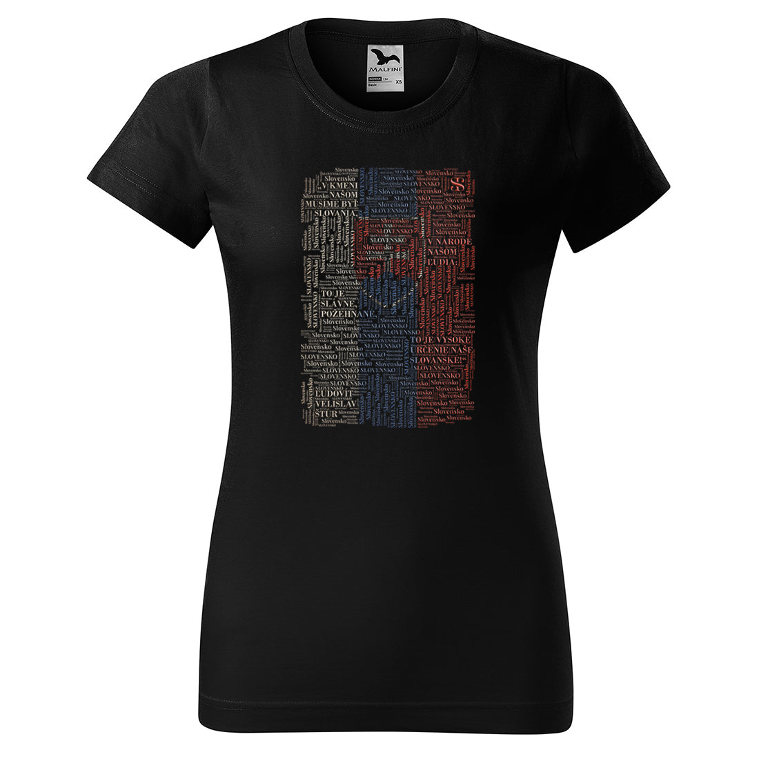 Dámske tričko – SLOVENSKA ZÁSTAVA – SLOVANIA