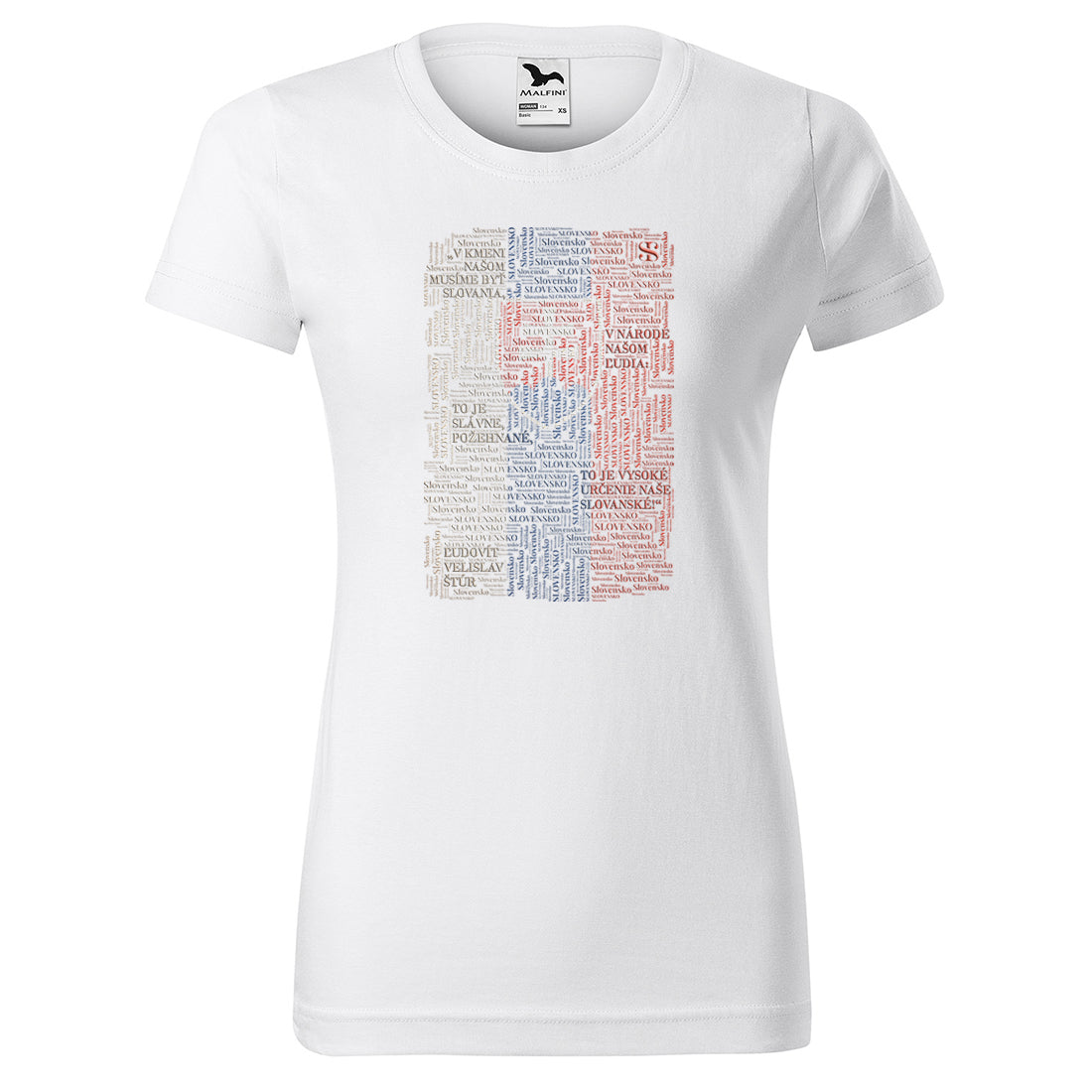 Dámske tričko – SLOVENSKA ZÁSTAVA – SLOVANIA