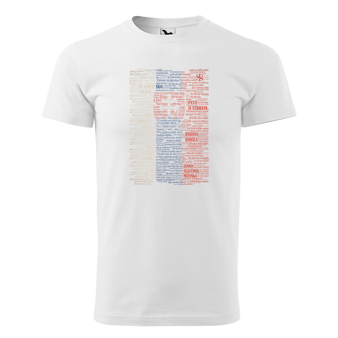 Pánske tričko – SLOVENSKÁ ZÁSTAVA – UŽ SLOVENSKO VSTÁVA
