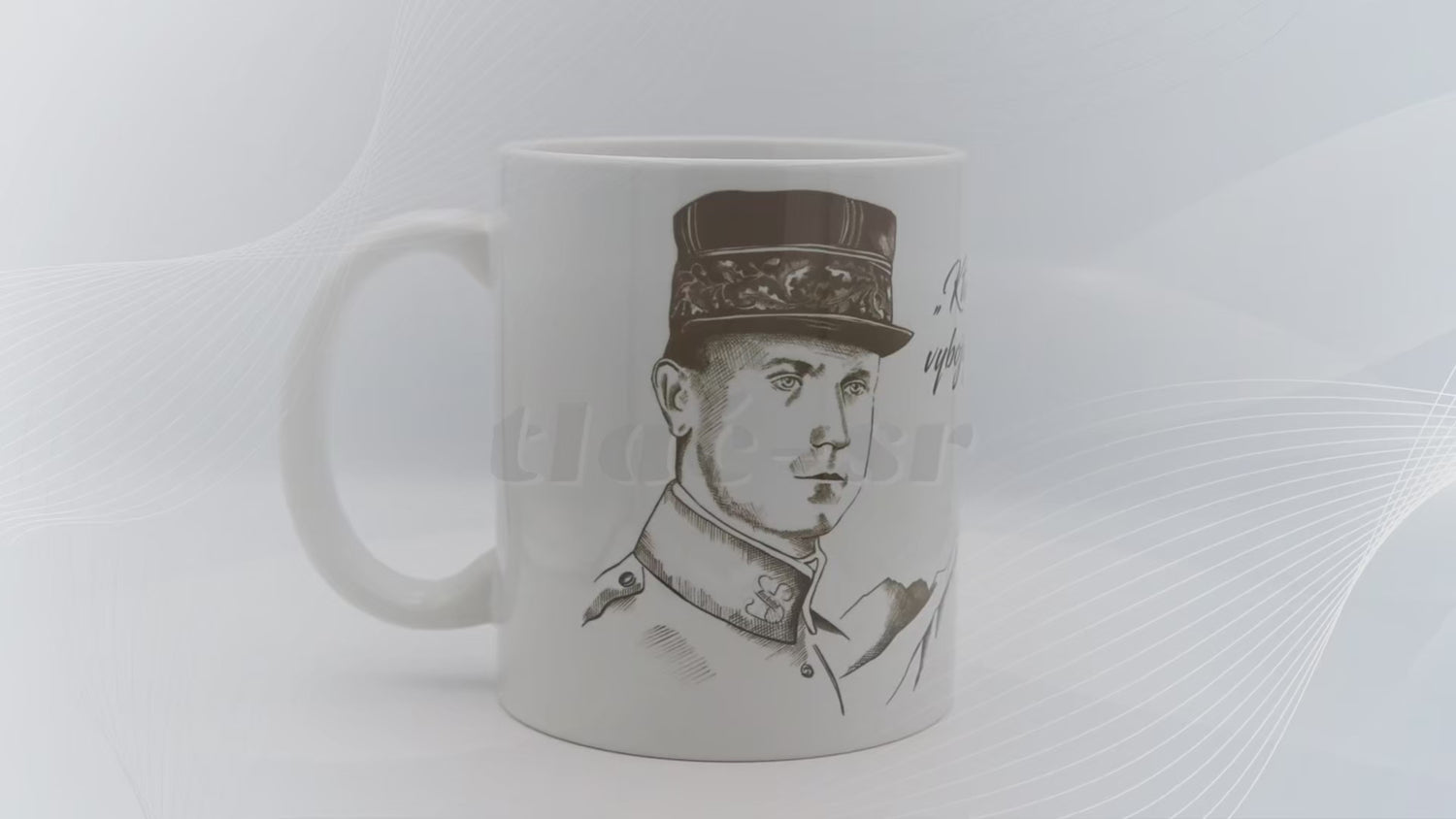 Keramický hrnček – Milan Rastislav Štefánik – SLOBODA